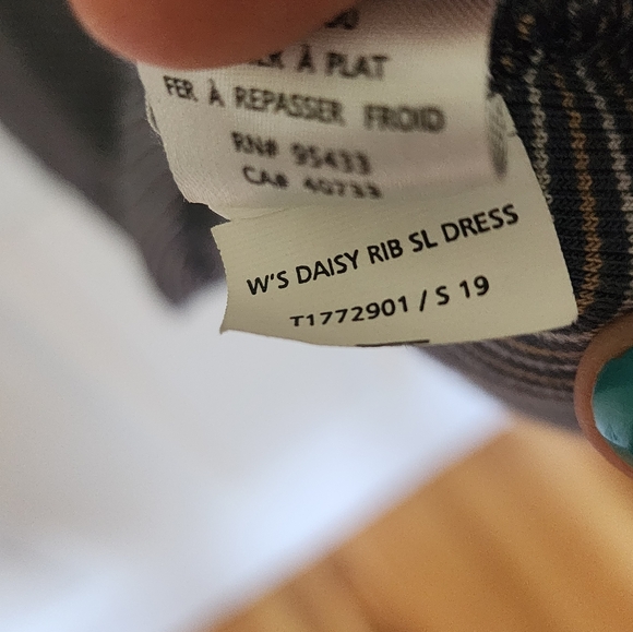 Toad&Co Daisy Striped Tank Dress Size Large Modal Outdoors Summer Active Beach - Picture 2 of 7